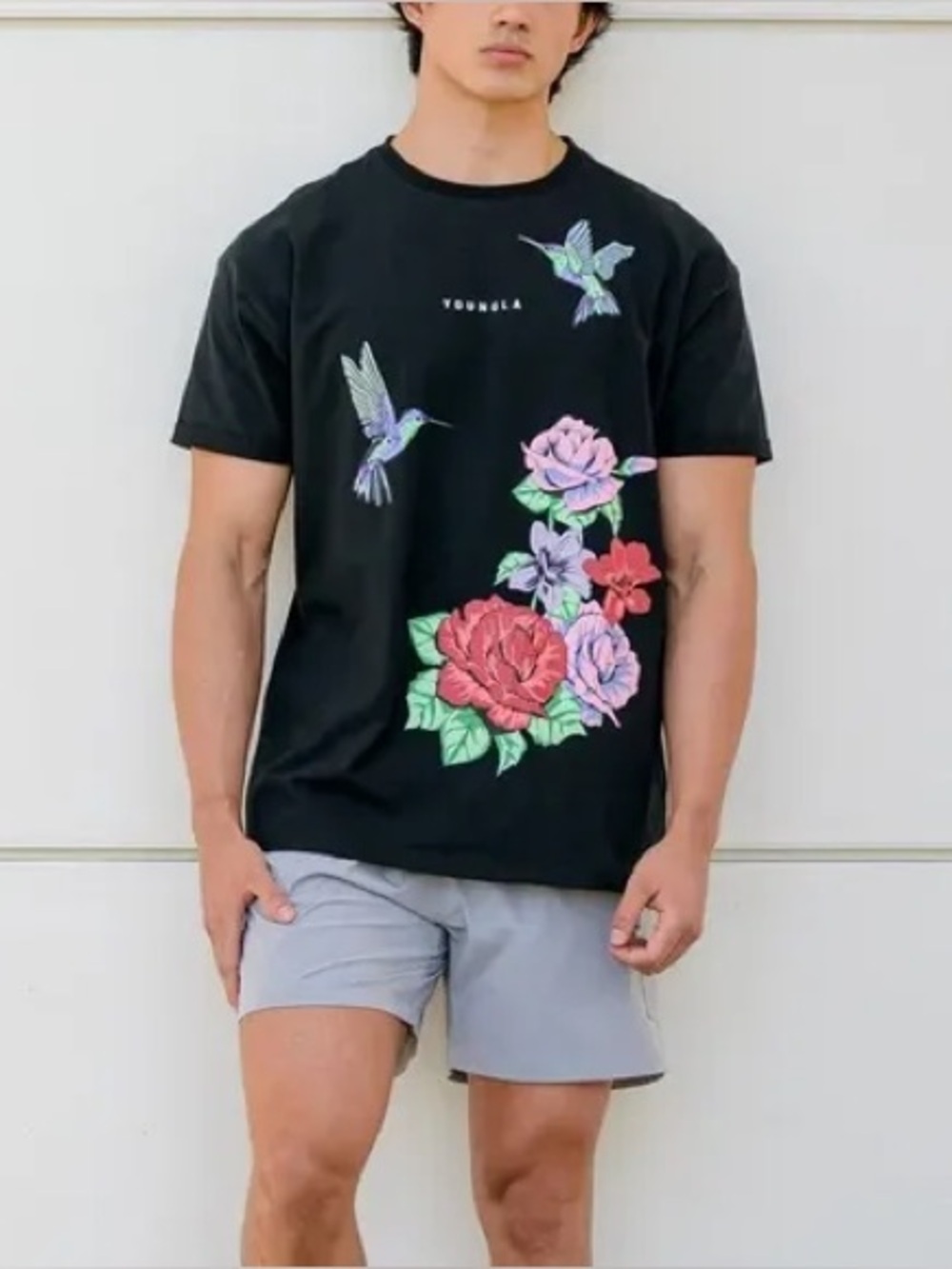 YoungLA Zen Floral TShirt Size M
